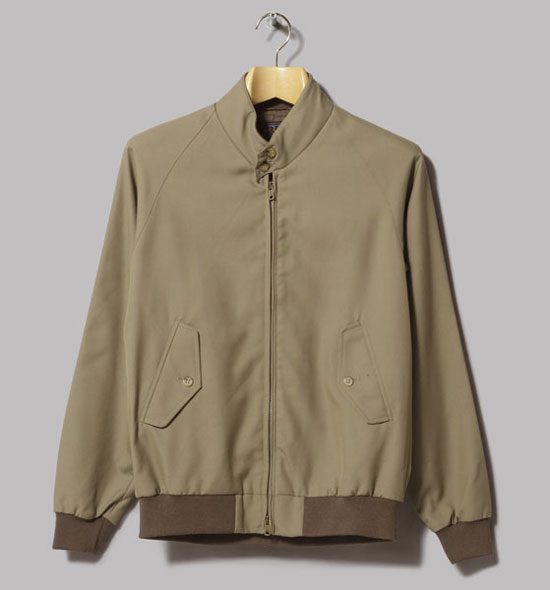 Classic wool harrington jacket by Beams Plus