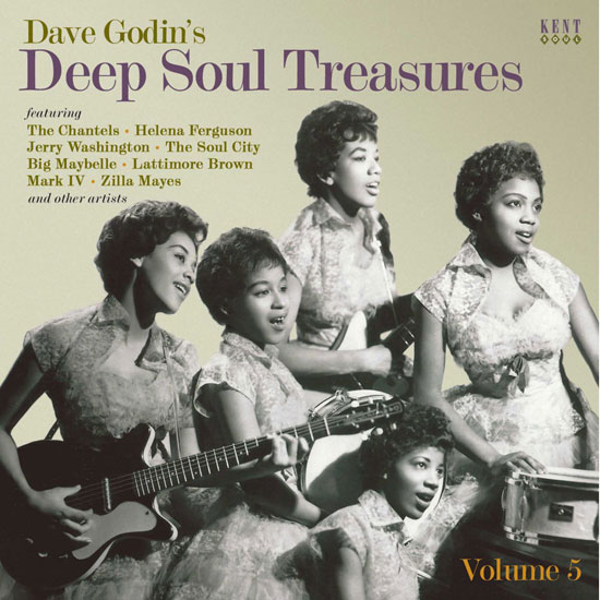 Dave Godin’s Deep Soul Treasures 5 CD (Kent)