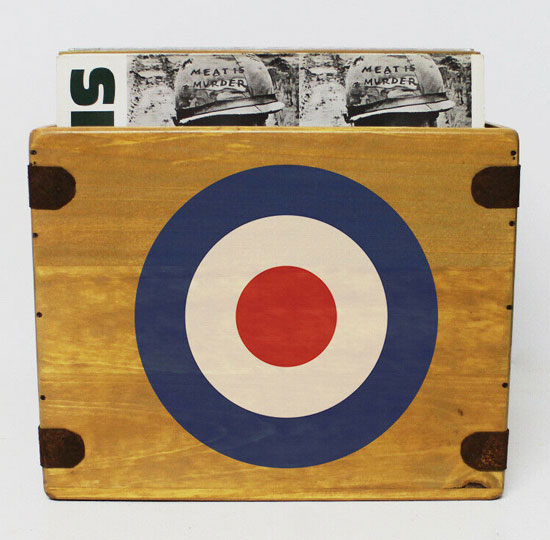Mod target wooden LP and single crates