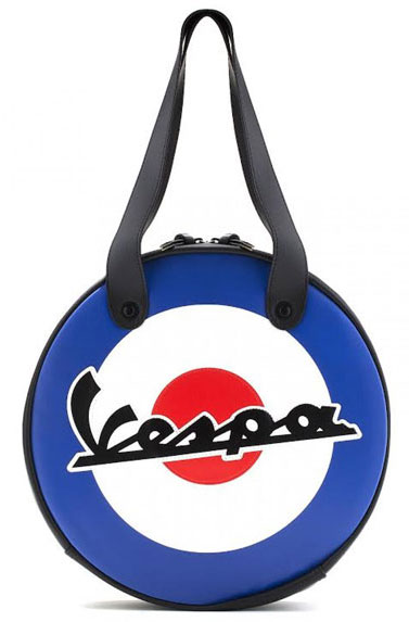 Vespa retro waterproof circular bag range