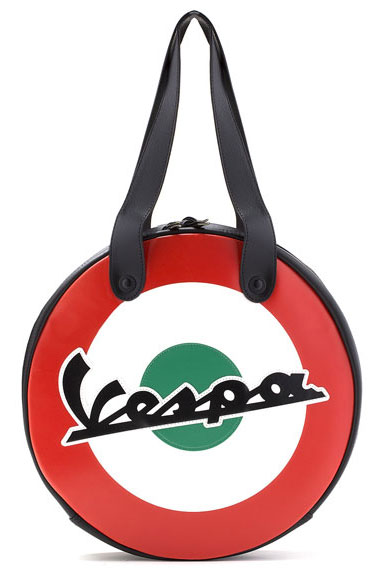 Vespa retro waterproof circular bag range