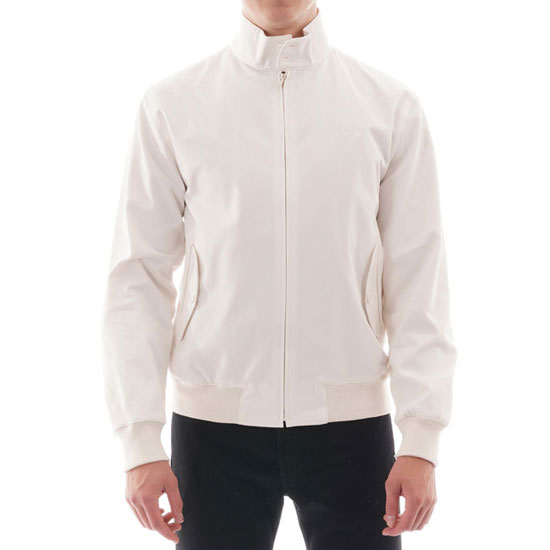 Fred Perry Harrington Jacket in white