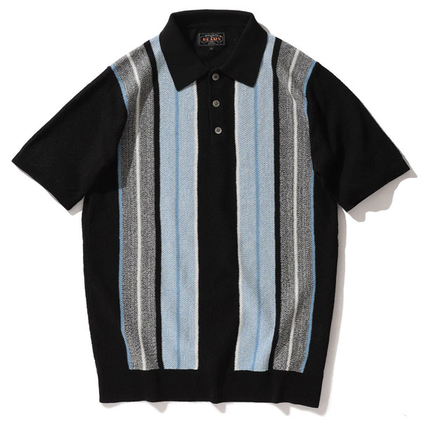 Beams Plus shows off its 1960s-style knitted polo shirts