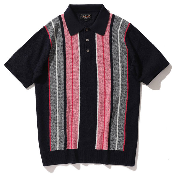 Beams Plus shows off its 1960s-style knitted polo shirts