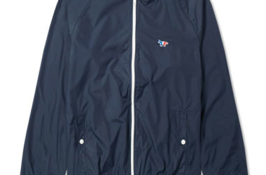 Weller wore: Maison Kitsune Tricolour Windbreaker