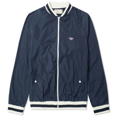 Weller wore: Maison Kitsune Tricolour Windbreaker