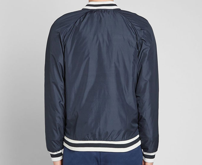 Weller wore: Maison Kitsune Tricolour Windbreaker