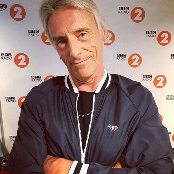 Weller wore: Maison Kitsune Tricolour Windbreaker