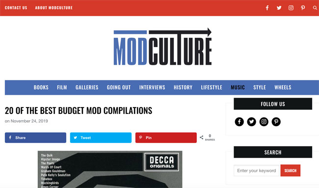 New version of the Modculture website launches