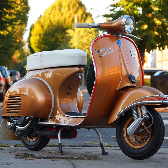 1962 Vespa Douglas Sportique Grand Luxe on eBay