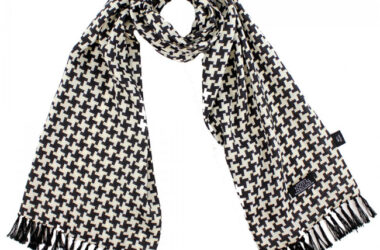 Houndstooth Tootal scarf