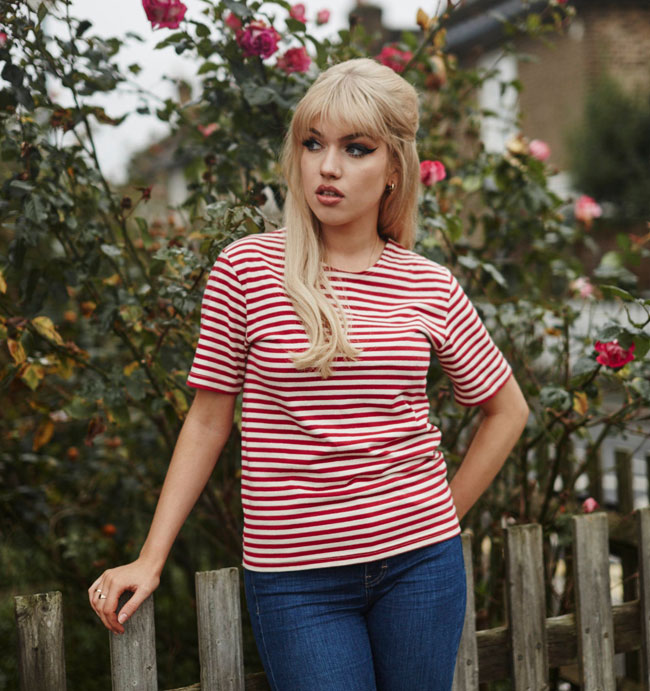 Vintage Breton tops at Ham Yard Vintage