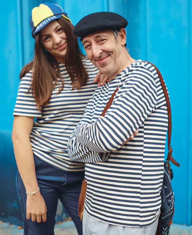 Vintage Breton tops at Ham Yard Vintage