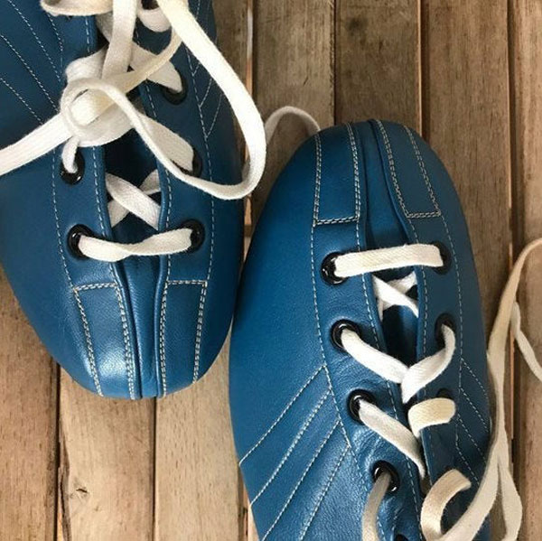 Unworn 1960s bowling shoes at Ham Yard Vintage