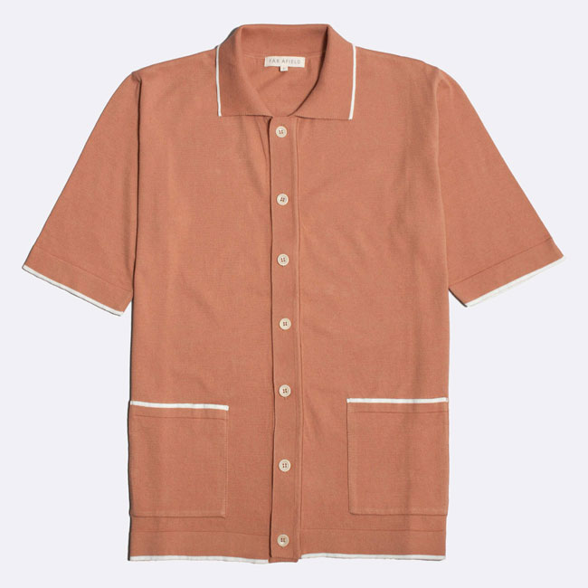 1960s-style polo shirts by Far Afield