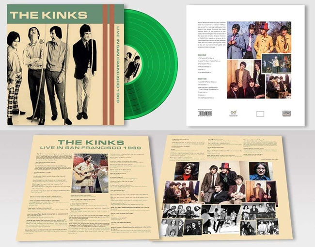 New vinyl: The Kinks - Live In San Francisco 1969