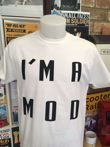 Mod and 60s tops from Mr. B’s Soulful Tees