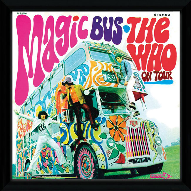 The Who framed album covers at Wayfair