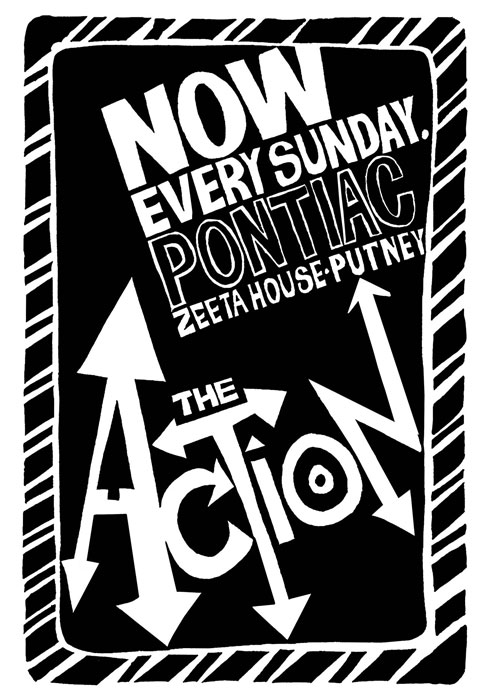 The Action classic gig posters reprinted