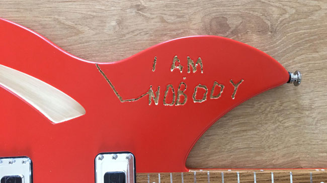 Ric Arts: Paul Weller replica guitars as artwork