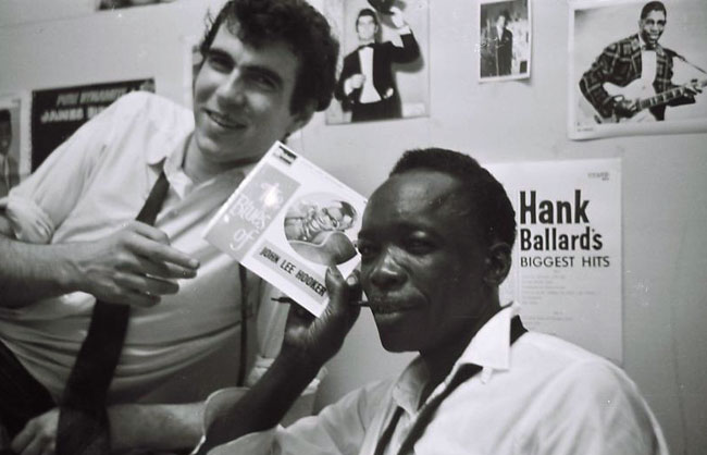 John Lee Hooker and Roger Eagle