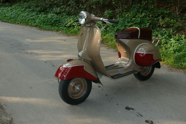 1960s Vjatka WP-150 scooter on eBay