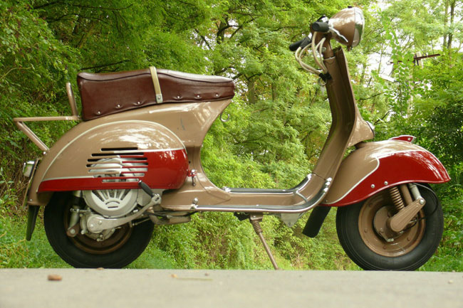 1960s Vjatka WP-150 scooter on eBay