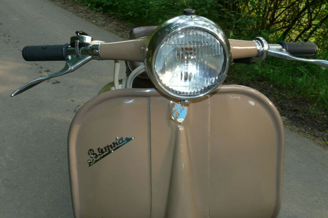 1960s Vjatka WP-150 scooter on eBay