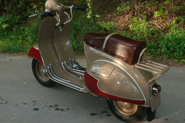 1960s Vjatka WP-150 scooter on eBay