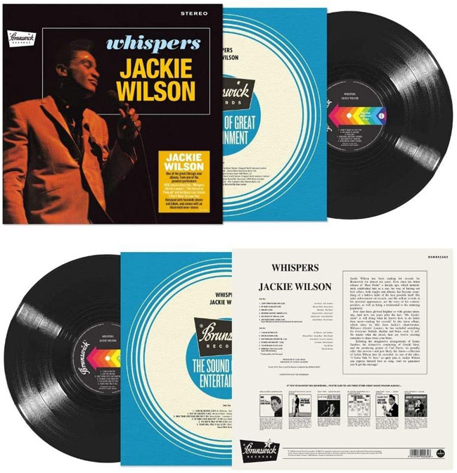 Jackie Wilson - Whispers vinyl album reissue