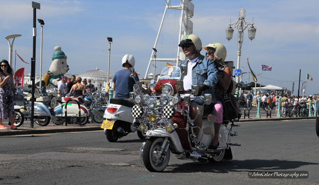 Brighton Mod Weekender 2019 photographs by John Coles