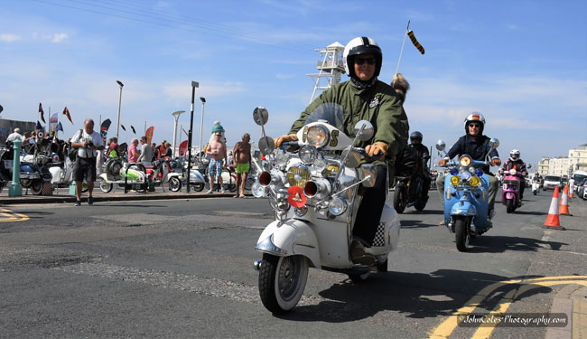 Brighton Mod Weekender 2019 photographs by John Coles