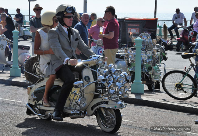 Brighton Mod Weekender 2019 photographs by John Coles