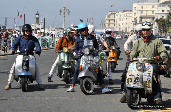 Brighton Mod Weekender 2019 photographs by John Coles