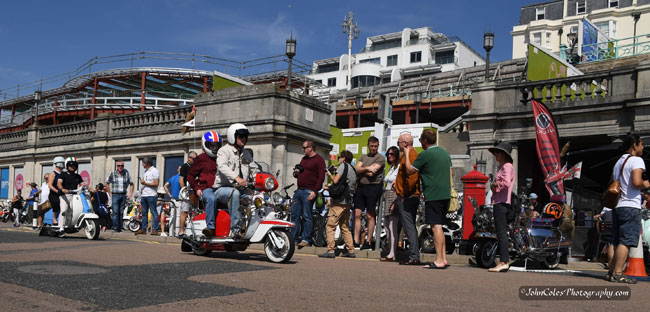 Brighton Mod Weekender 2019 photographs by John Coles