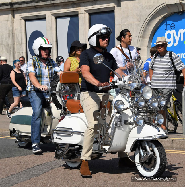 Brighton Mod Weekender 2019 photographs by John Coles