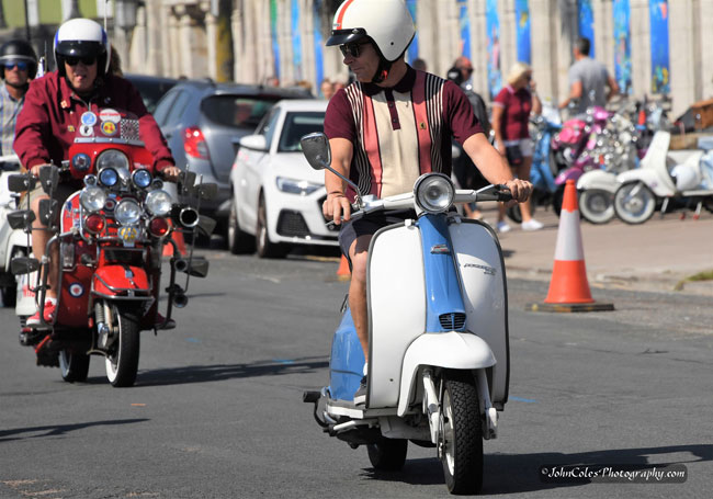 Brighton Mod Weekender 2019 photographs by John Coles