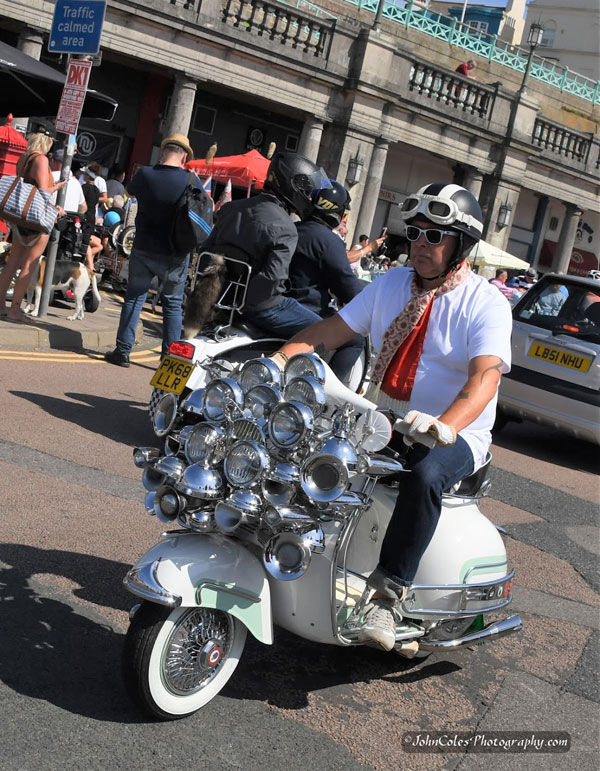 Brighton Mod Weekender 2019 photographs by John Coles