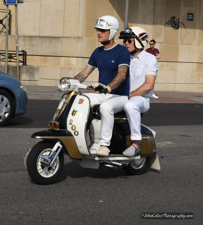 Brighton Mod Weekender 2019 photographs by John Coles