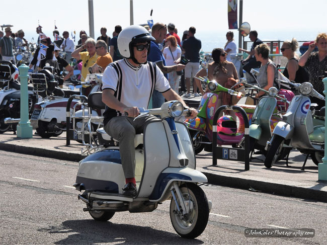 Brighton Mod Weekender 2019 photographs by John Coles