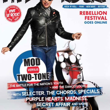 Mod cover feature in Vive Le Rock magazine