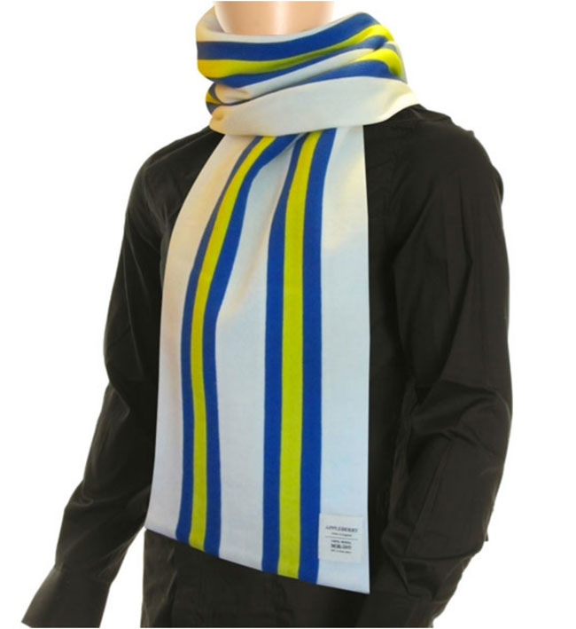 Appleberry college scarves in football colours