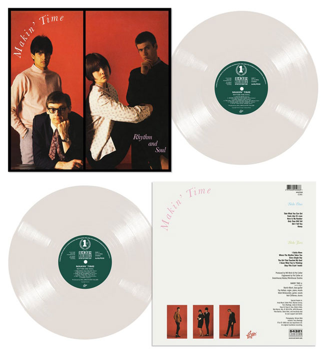 Makin' Time - Rhythm & Soul white vinyl reissue