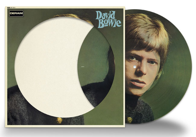David Bowie’s 1960s debut picture disc vinyl
