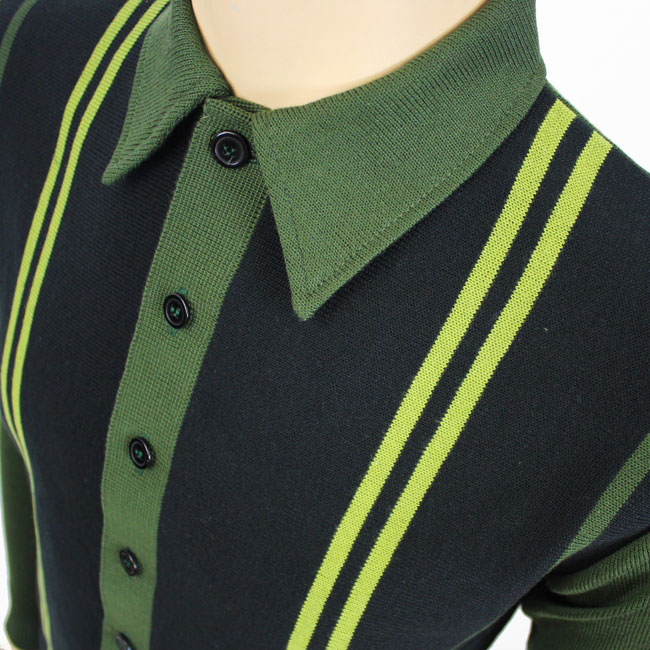 1960s-style full-button knitwear by Jump The Gun