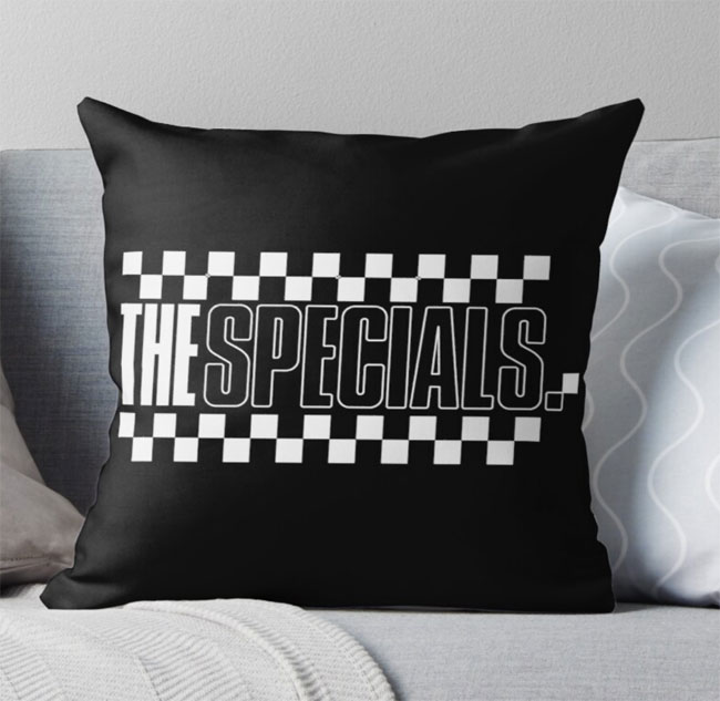 Mod, soul and ska cushions by Rat Rock