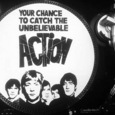 Limited edition The Action turntable mat