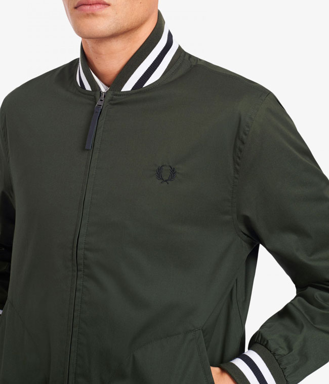 Affordable Fred Perry tennis bomber jacket lands - Modculture