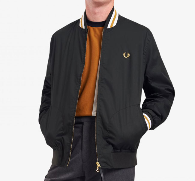 Affordable Fred Perry tennis bomber jacket lands - Modculture