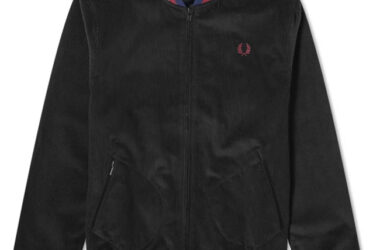 Fred Perry Reissues needlecord bomber jacket